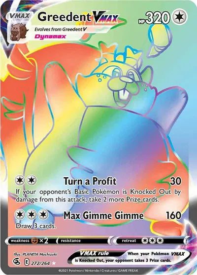 272/264 Greedent VMAX - Fusion Strike