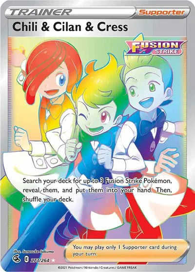 273/264 Chili & Cilan & Cress - Fusion Strike