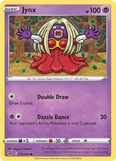 112/264 Jinx Reverse Holo - Fusion Strike