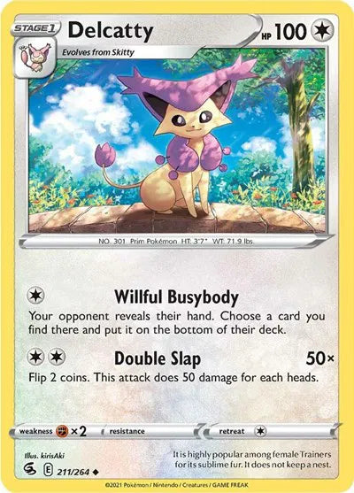 211/264 Delcatty Reverse Holo - Fusion Strike