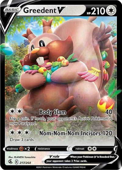 217/264 Greedent V - Fusion Strike
