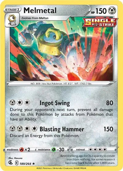 189/264 Melmetal Holofoil - Fusion Strike