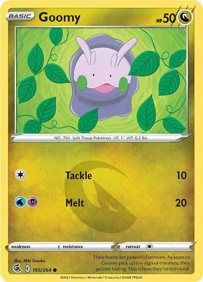 195/264 Goomy Reverse Holo - Fusion Strike
