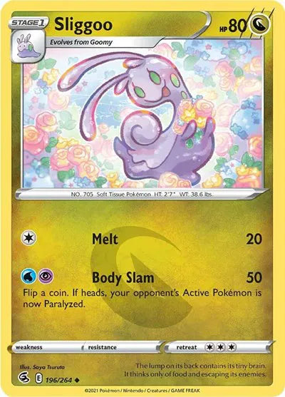 196/264 Sliggoo Reverse Holo - Fusion Strike