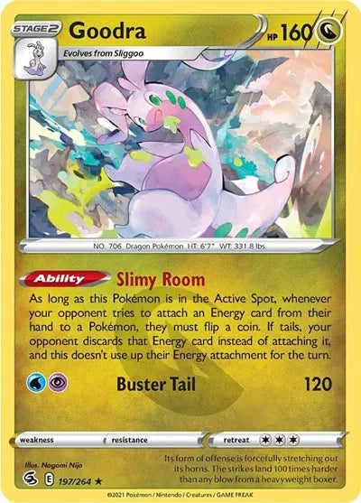 197/264 Goodra Reverse Holo - Fusion Strike