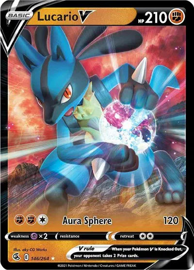 146/264 Lucario V - Fusion Strike