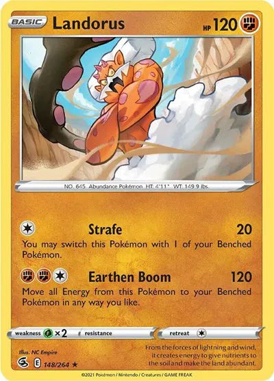 148/264 Landorus Holofoil - Fusion Strike