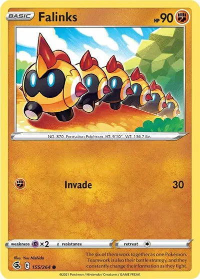 155/264 Falinks Reverse Holo - Fusion Strike