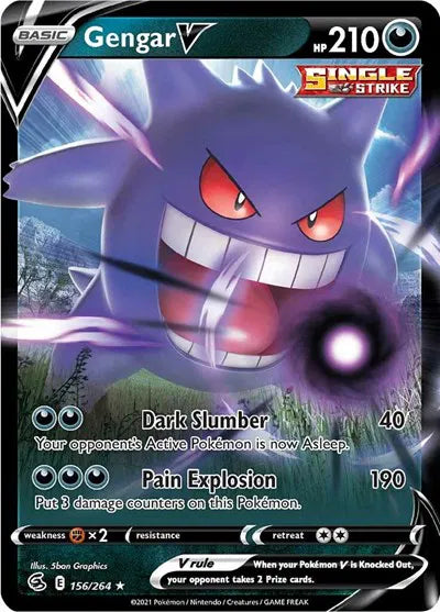 156/264 Gengar V - Fusion Strike