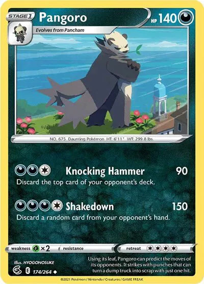 174/264 Pangoro Reverse Holo - Fusion Strike
