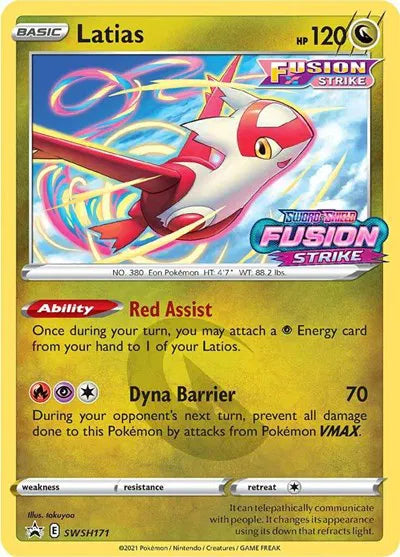 SWSH171 Latias - SWSH Black Star Promo
