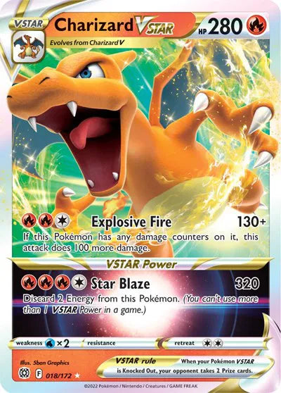 018/172 Charizard VStar