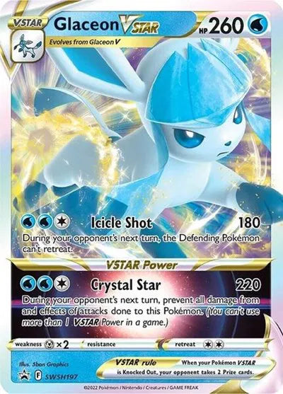 SWSH197 Glaceon VSTAR - SWSH Black Star Promo