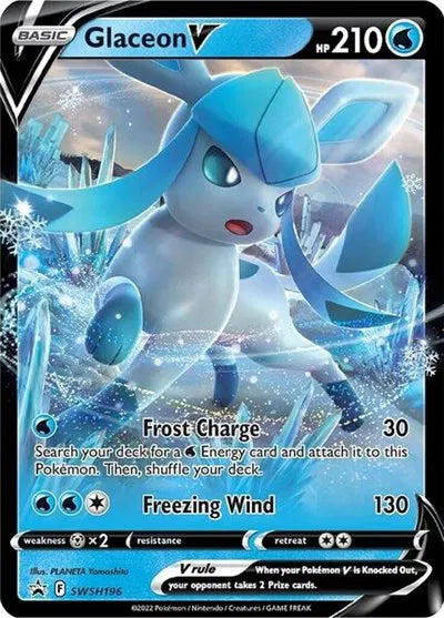 SWSH196 Glaceon V - SWSH Black Star Promo
