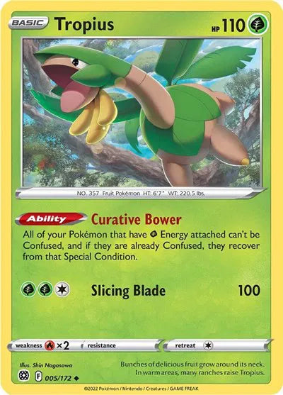 005/172 Tropius Reverse Holo