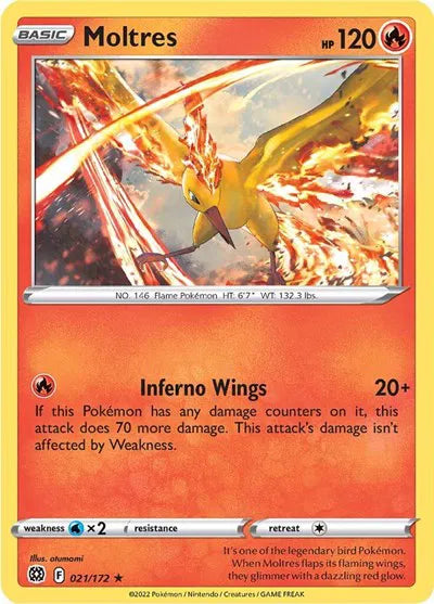 021/172 Moltres Holofoil