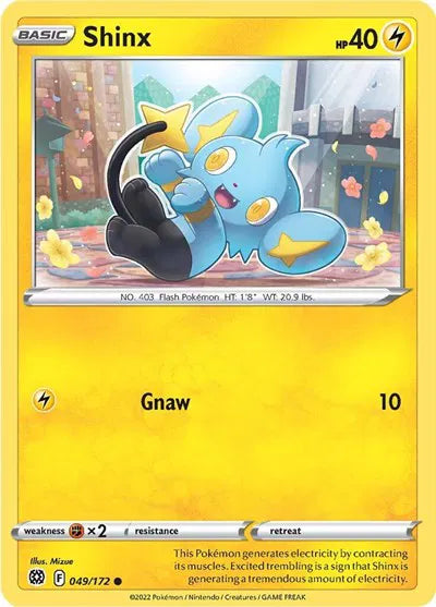 049/172 Shinx Reverse Holo - Brilliant Stars