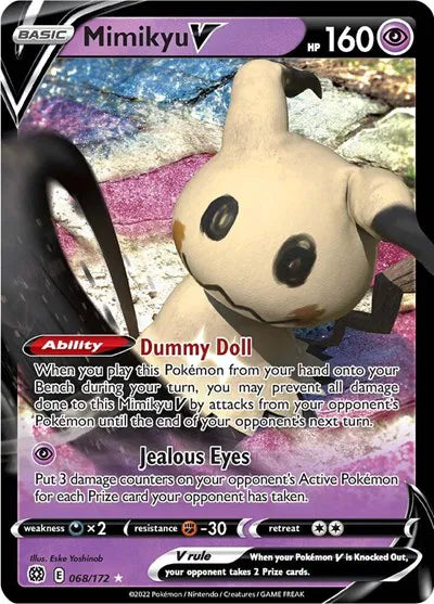 068/172 Mimikyu V - Brilliant Stars - Brilliant Stars - Brilliant Stars