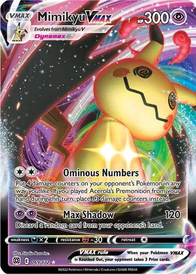 069/172 Mimikyu VMAX - Brilliant Stars - Brilliant Stars