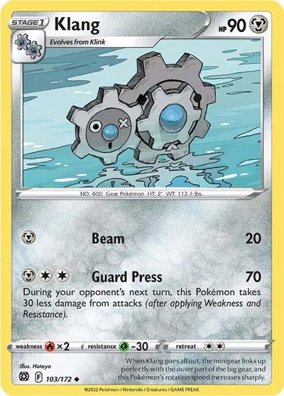 103/172 Klang Reverse Holo - Brilliant Stars