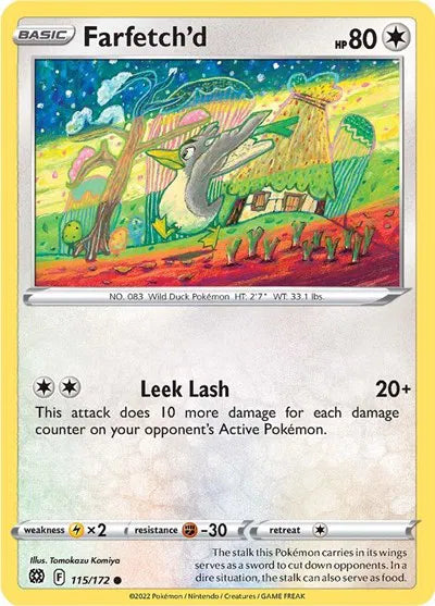 115/172 Farfetch'd Reverse Holo - Brilliant Stars