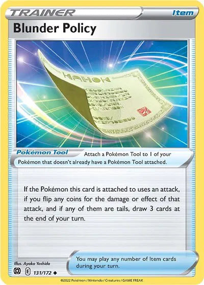 131/172 Blunder Policy Reverse Holo - Brilliant Stars