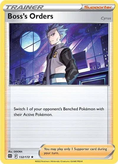 132/172 Boss's Orders Holofoil - Brilliant Stars