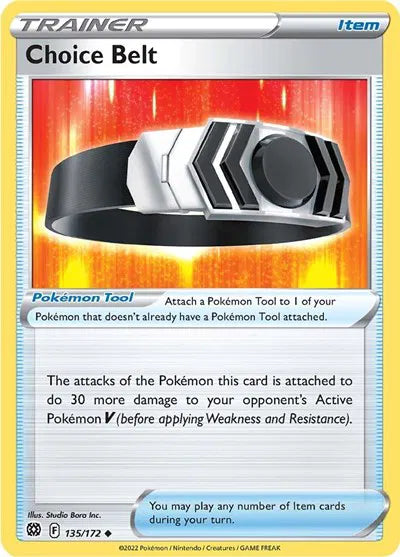 135/172 Choice Belt Reverse Holo - Brilliant Stars