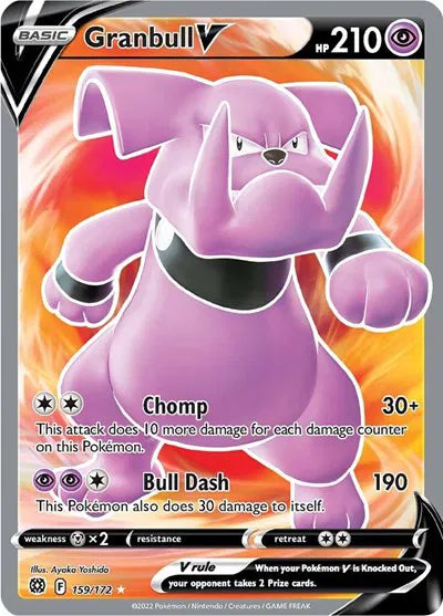 159/172 Granbull V - Brilliant Stars