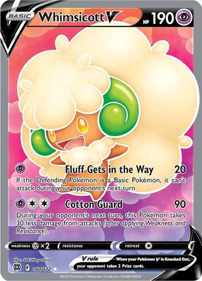 160/172 Whimsicott V - Brilliant Stars