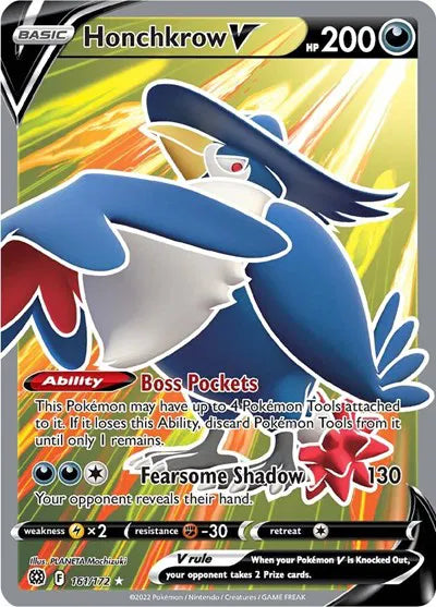 161/172 Honchkrow V - Brilliant Stars