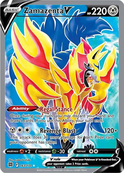 163/172 Zamazenta V - Brilliant Stars