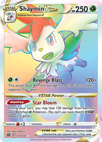 173/172 Shaymin VStar - Brilliant Stars