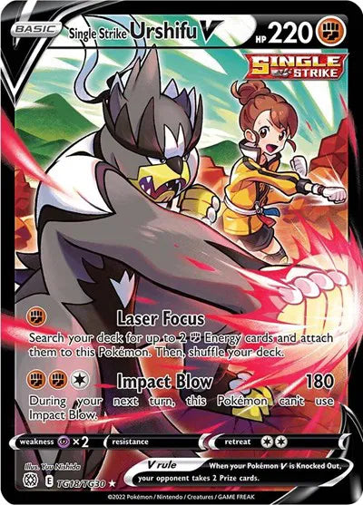 TG18/TG30 Single Strike Urshifu V - Brilliant Stars