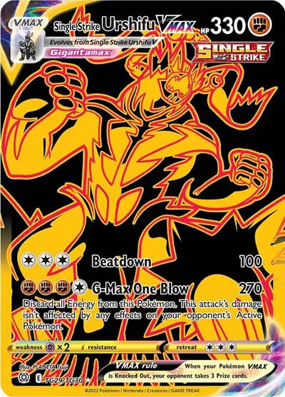 TG29/TG30 Single Strike Urshifu VMAX - Brilliant Stars
