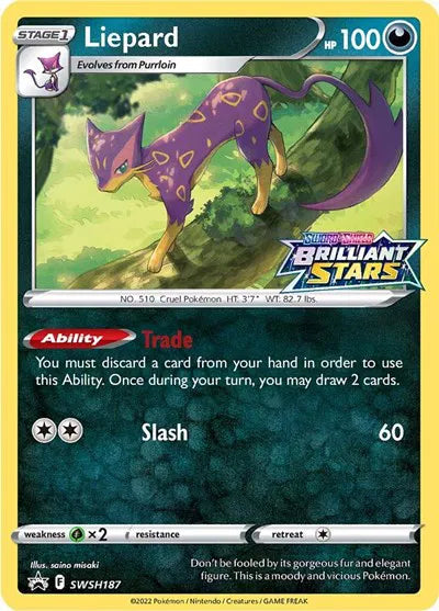 SWSH187 Liepard - SWSH Black Star Promo