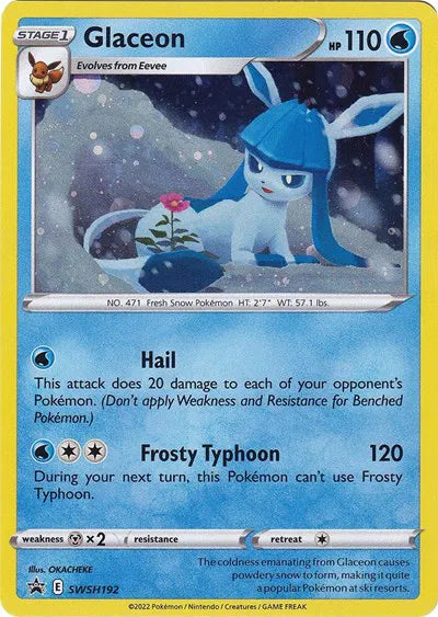 SWSH192 Glaceon - SWSH Black Star Promo