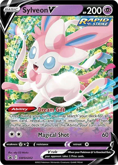 SWSH202 Sylveon V - SWSH Black Star Promo