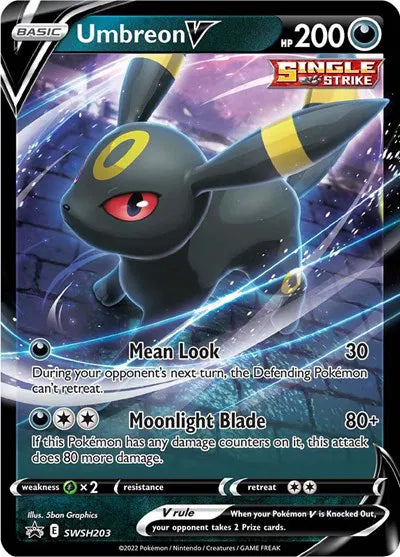 SWSH203 Umbreon V - SWSH Black Star Promo