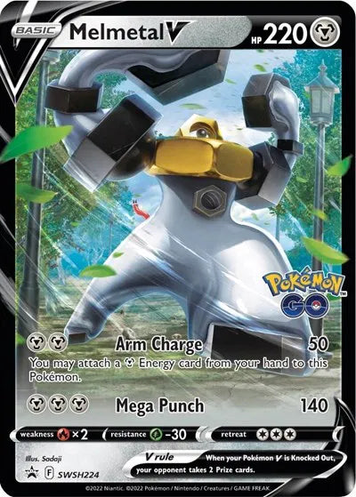 SWSH224 Melmetal V - SWSH Black Star Promo