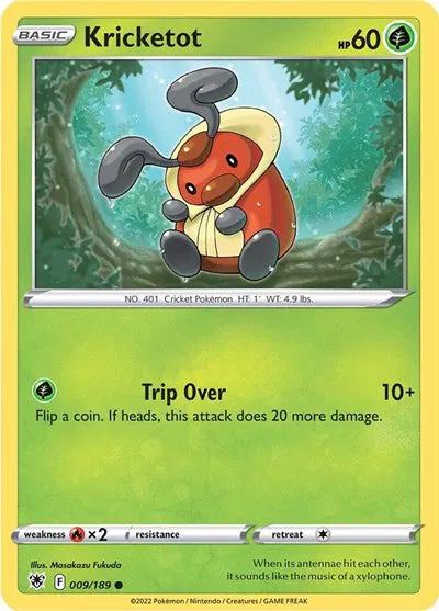 009/189 Kricketot Reverse Holo