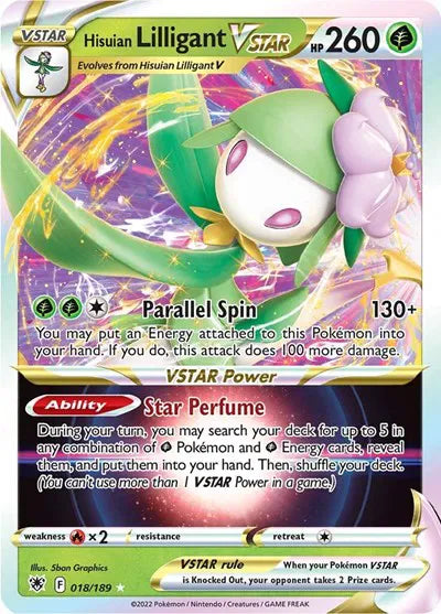 018/189 Hisuian Lilligant VStar