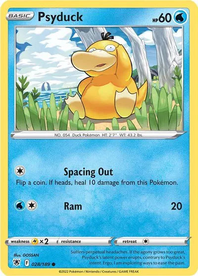 028/189 Psyduck Reverse Holo