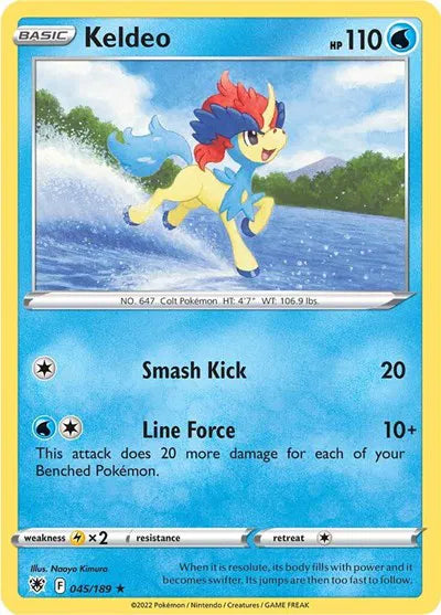 045/189 Keldeo Holofoil