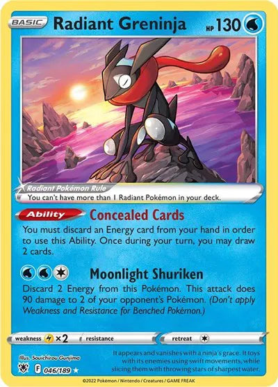 046/189 Radiant Greninja