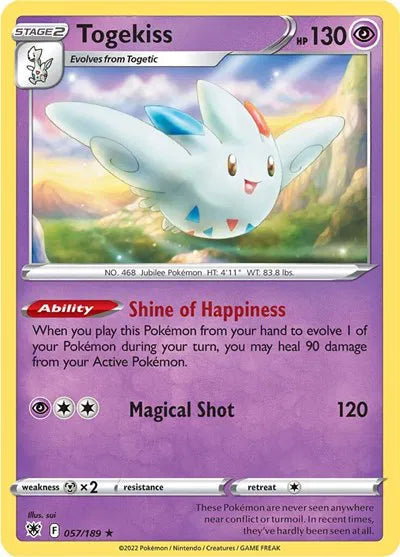 057/189 Togekiss Holofoil - Astral Radiance