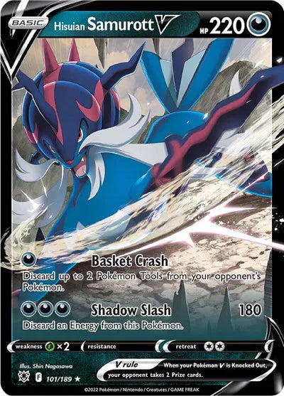 101/189 Hisuian Samurott V - Astral Radiance