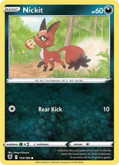 103/189 Nickit Reverse Holo - Astral Radiance