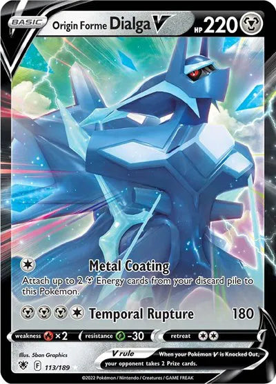 113/189 Origin Forme Dialga V - Astral Radiance