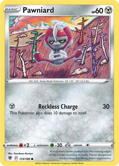 115/189 Pawniard Reverse Holo - Astral Radiance